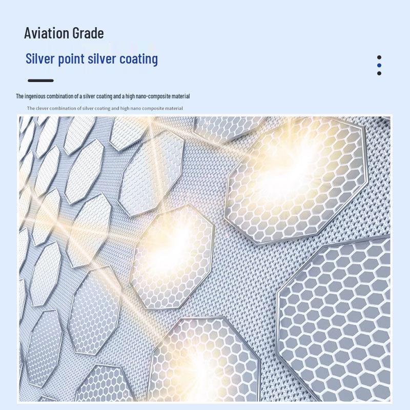 AITO M9 Ice Crystal Opaque Camping Privacy Curtains: Sunshade, Sun Protection, Heat Insulation for Side Windows.