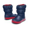 Winter Puff 14cm Boots, Kids', Navy/Red,