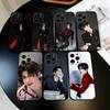 Красивый чехол K-Krien Z-Zhang L-Linghe для iPhone 17, 16, 15, 14, 13, 12, 11 Plus, Pro Max, Другие Мягкий черный чехол