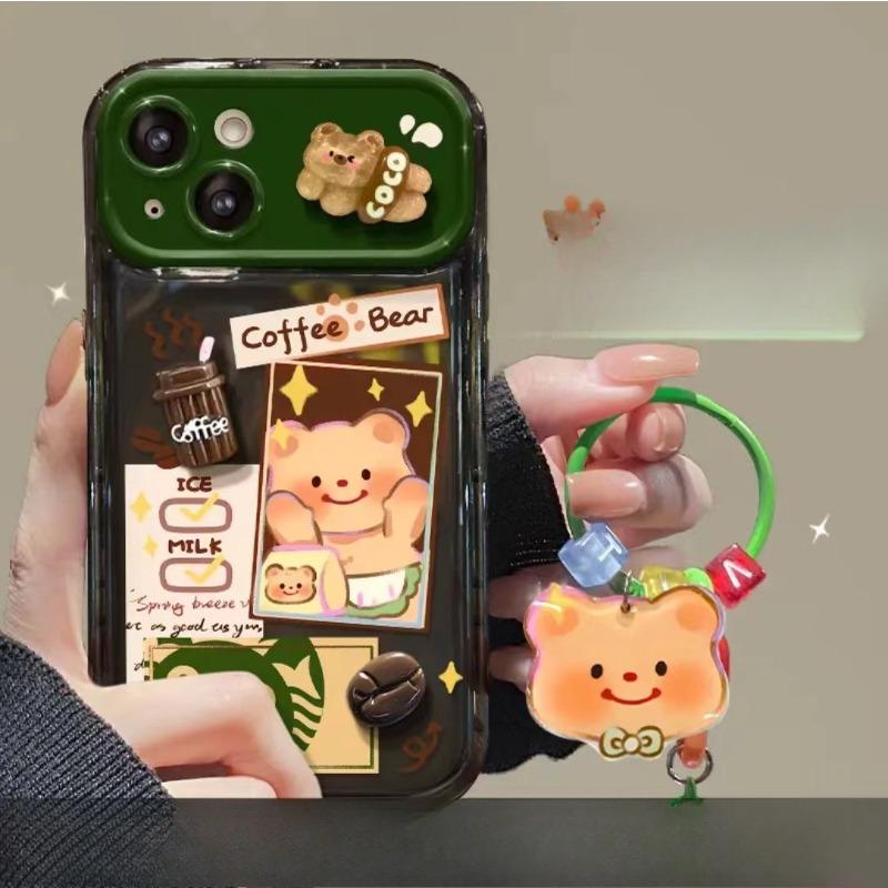 Подвеска в виде куклы Капибала, подходит для Apple 15, чехол для мобильного телефона iPhone14/13pro, откидной зеркальный чехол Xs, силикон