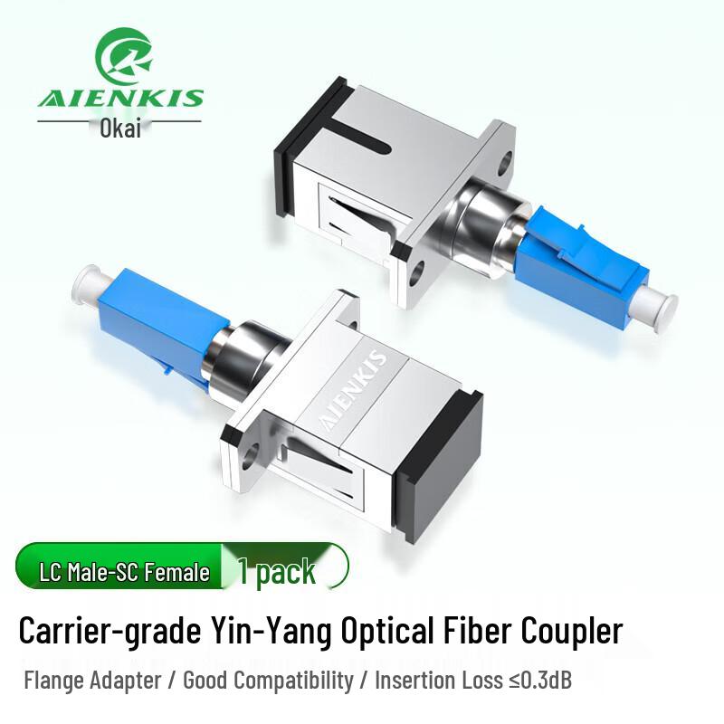 AIENKIS Telecom-Grade Fiber Optic Adapters