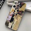 Китайский Шик Мозаика Граффити Зеленый Ротанг Чехол для Телефона Для iPhone 17 15 14 13 11 12 16 Pro Max Plus Mini Прозрачный Силикон Мягкий