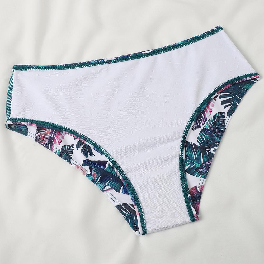 Купальник женский, твердый, стальной, с разрезом, купальник, с бретелькой на шее, с высокой талией, сексуальные комплекты бикини с леопардовым принтом