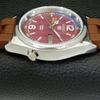 ВОССТАНОВЛЕННЫЕ ВИНТАЖНЫЕ МУЖСКИЕ ЧАСЫ SEIKO 5 AUTOMATIC 7009A JAPAN С КРАСНЫМ ЦИФЕРБЛАТОМ a433563-2 R117-a433563