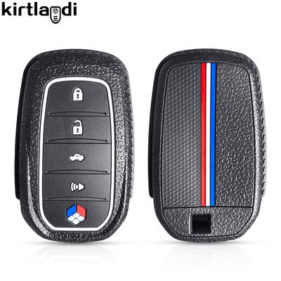 Силиконовый чехол для ключа автомобиля для Toyota Yaris Cross RAV4 Corolla 2023 Prius Camry LC 200 LK Highlander Venza Land Cruiser Fortune