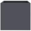 Plant Pot Anthracite 32 x 30 x 29 cm Steel