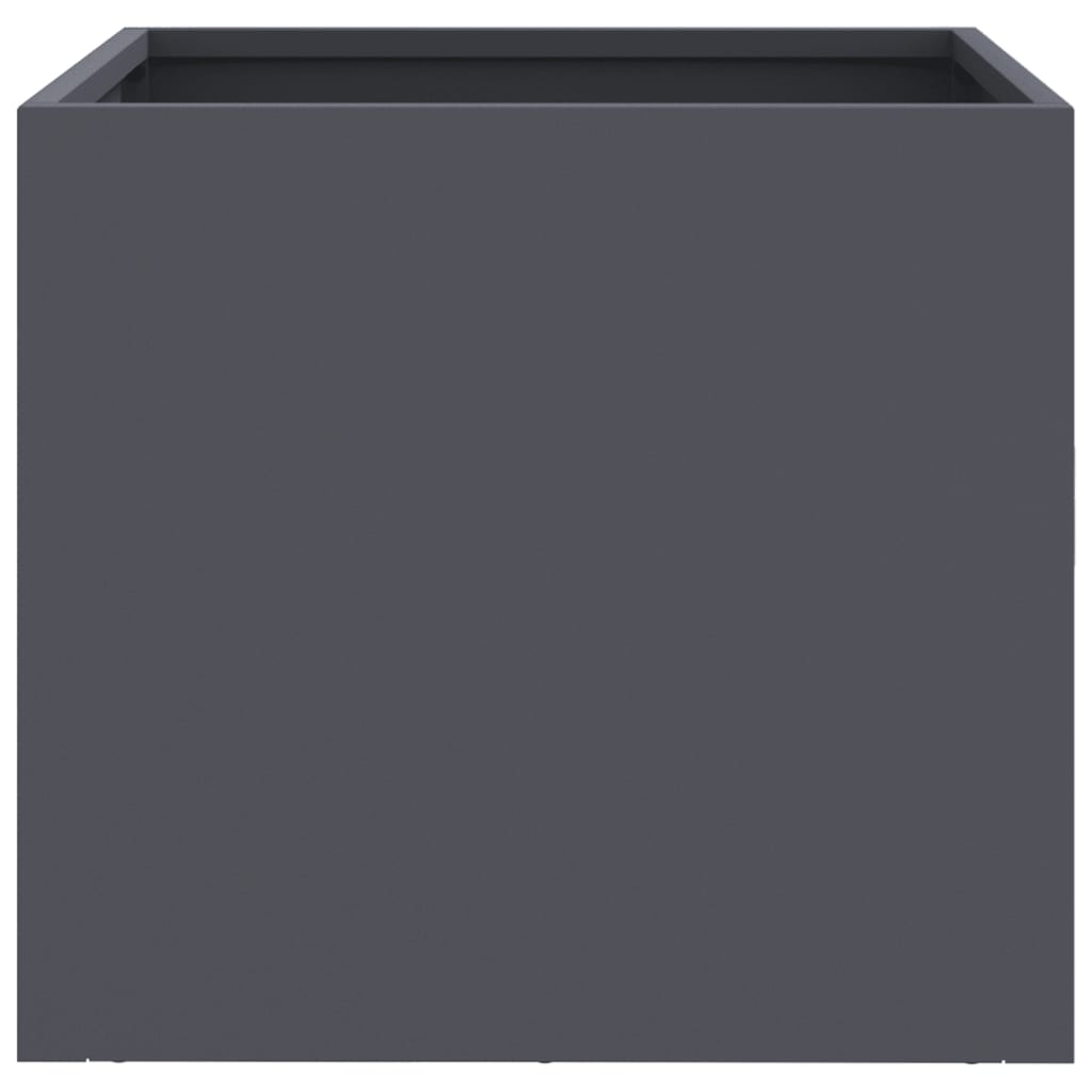 Plant Pot Anthracite 32 x 30 x 29 cm Steel