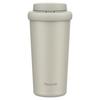 The-peacock AED-30 W 300ml Vacuum Insulated Water Bottle with One-Touch Tumbler, Wide Mouth, Antibacterial, 0.3L White