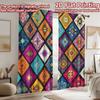 2D flat Photography Backdrop Popular Tapestry Colorful Geometric Shapes 100% Polyester Festive Wall Decor for Photo booths