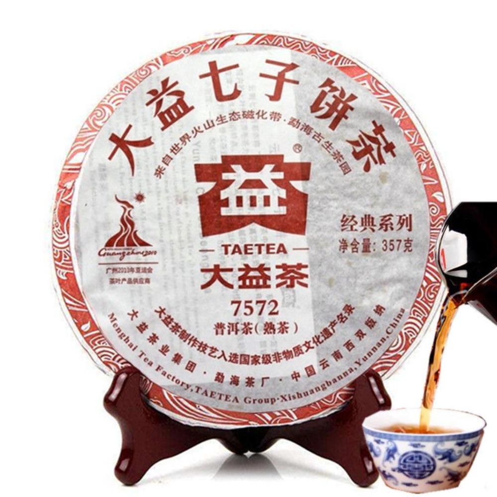 357 г Чай TAETEA Нян Шу Пуэр Мэнхай Даи Аутентичный Зеленый Продукт Премиум