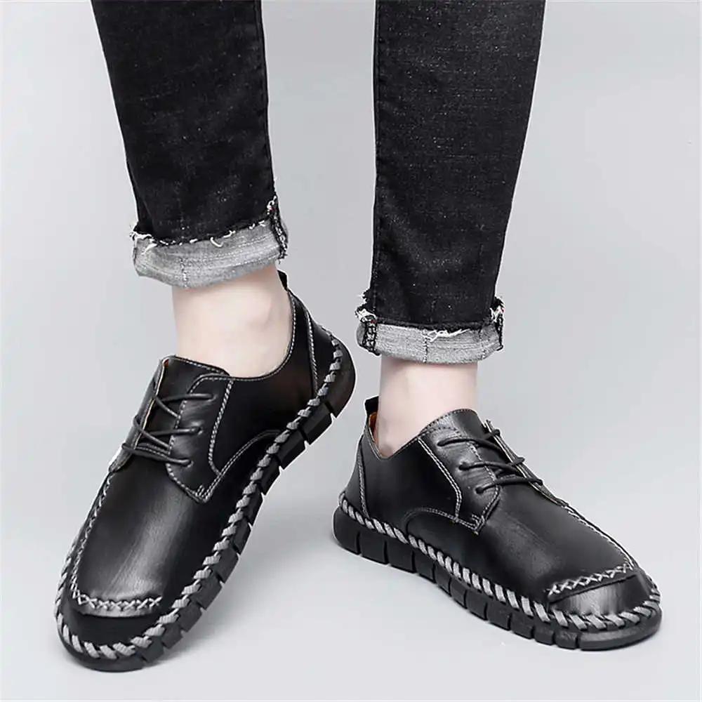 Round Nose Large Dimensions Black Men's Boot Basketball Fuchsia Sneakers Badminton Shoes For Men Sport Overseas Womenshoes