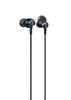 Panasonic Headphones with Microphone and Remote Black High-Resolution In-Ear Control, RP-HDE1M-K