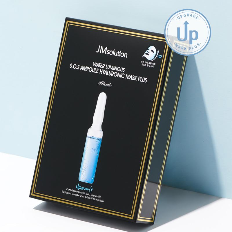 JM Solution Water Luminous S.O.S Ампульная Гиалуроновая Маска Плюс 10 шт.