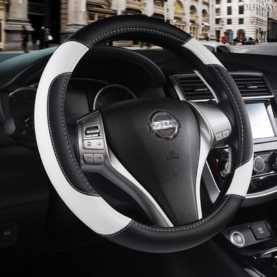 38 см чехол на руль из искусственной кожи для Nissan Qashqai Juke Primera Versa Almera Terrano Kicks March Murano 350z Terrano