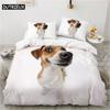 Комплект постельного белья для собак 3D Queen Bedding Duvet Cover Set Bedding Bed Cover Cotton Queen Bed Cover Set Bed Set Bedding