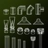 DIY Прозрачный скиммер для аквариума Акриловая трубка Лилия Вращающийся Поверхностный Входной Выходной Фильтр для аквариума с водными растениями Чистка Аксессуары для аквариума