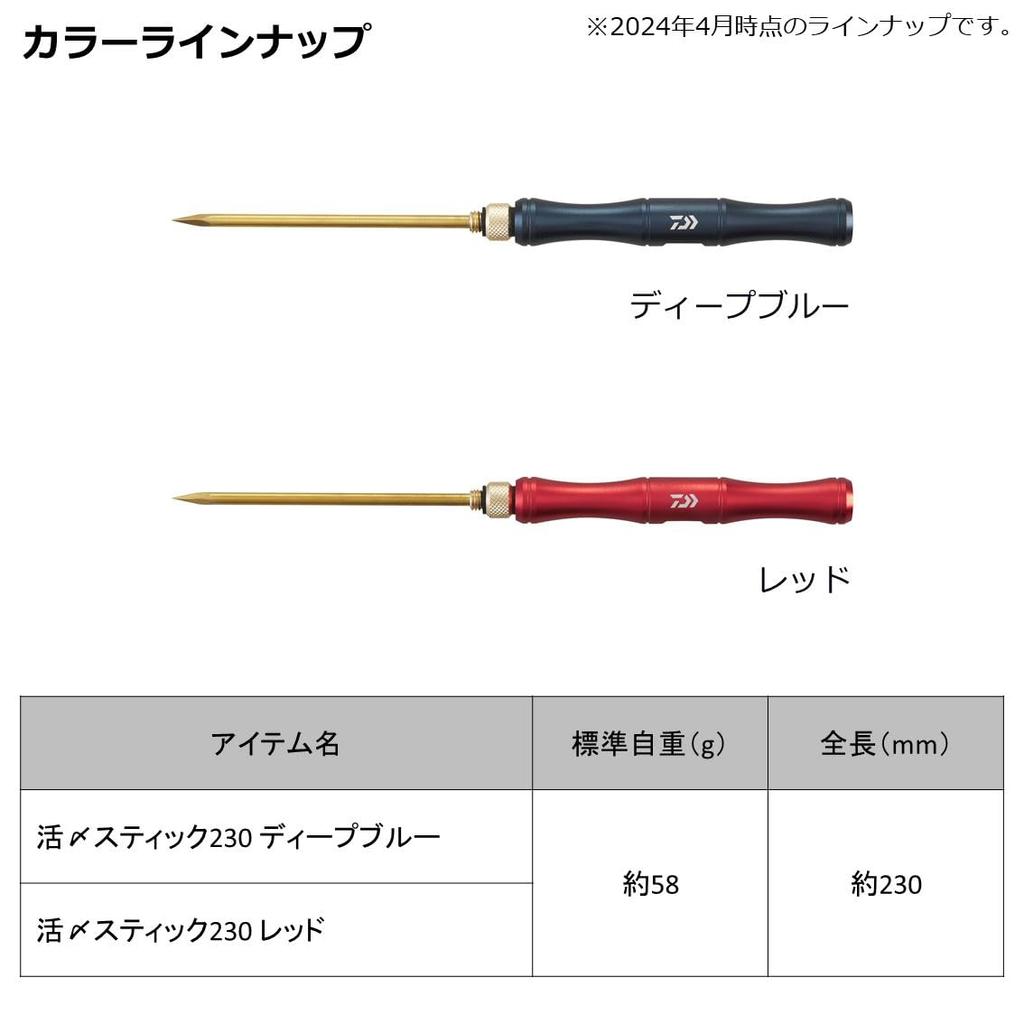 Daiwa Uozime Ikatsume Stick 230 Темно-синий