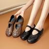 Summer New Breathable Flat Heel Hollow Sandals Round Head Noble Elegant Retro Upper Foot Comfortable Women's Shoes