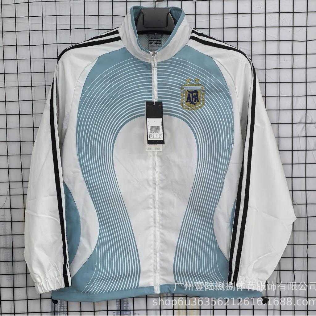 2026 World Cup Vintage Football Jacket Jacket Men's and Women's Waterproof Jacket Germany Spain