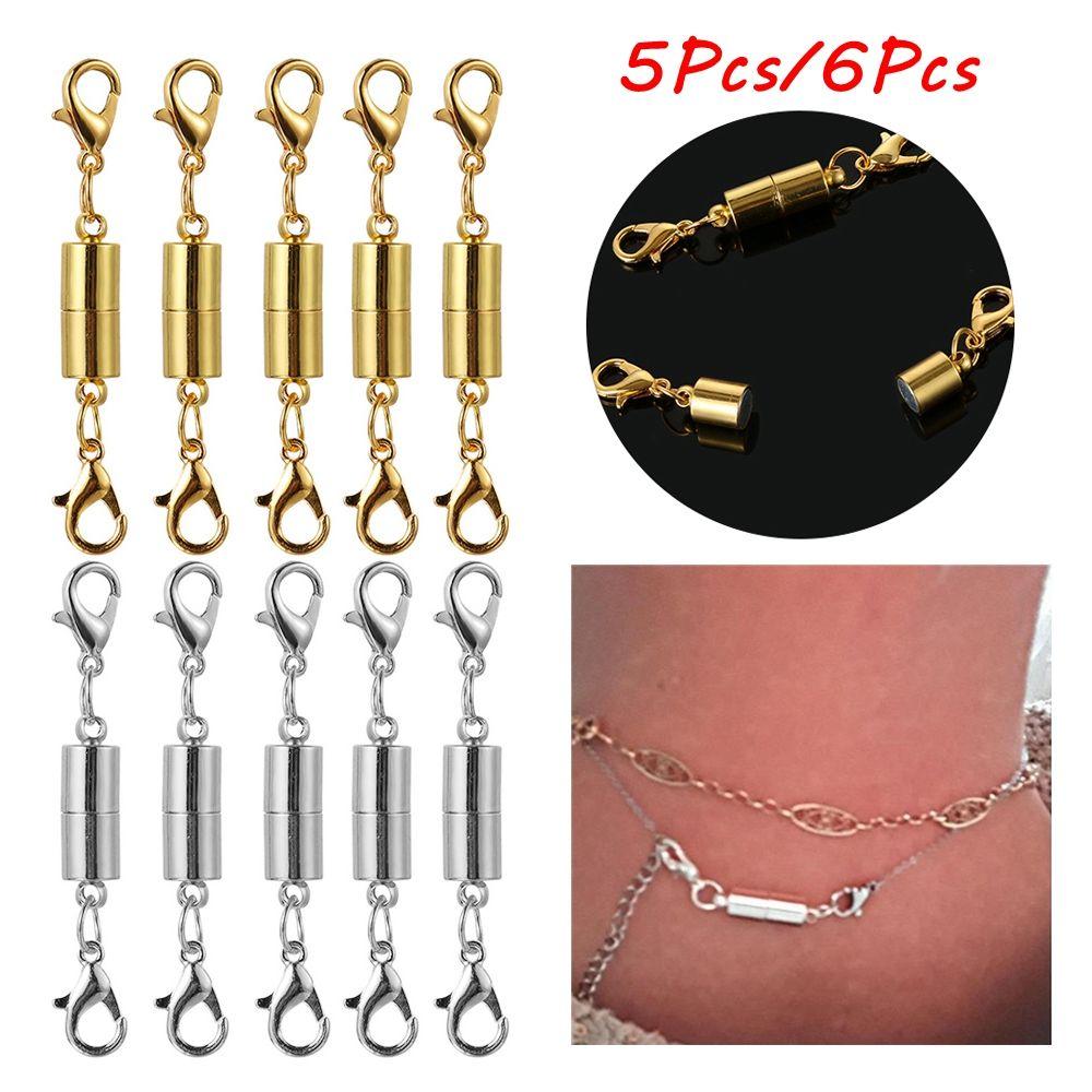 New DIY Necklace Bracelet Connector Buckle Jewelry Making Supplies Magnetic Clasps  Connector Hook