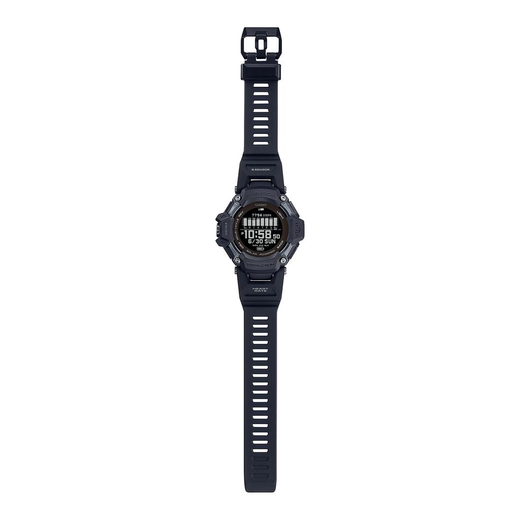 Casio Мужские кварцевые часы GBD-H2000-1B из смолы, водонепроницаемые 200 м, ударопрочные, цифровые
