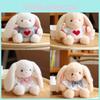 Adorable Plush Bunny Doll Soft Rabbit Stuffed Toy Ideal Birthday Gift For Couples