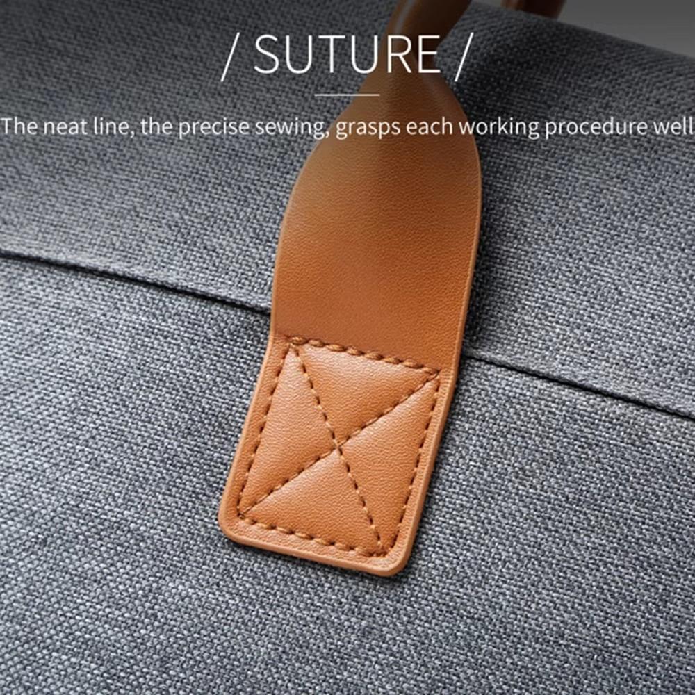 Minimalist Laptop Handbags 15.6 Inch Waterproof Notebook Briefcase For Women Men Oxford Business Bag