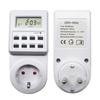 EU Plug Plug-in Timer Switch 230V 16A Weekly Programmable Timer Socket Digital Power Outlet LCD
