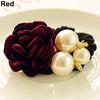 Моноцерос Леди Девушка Шик Милый Роза Цветок Искусственный Жемчуг Повязка на Голову Держатель для Хвоста Резинка для Волос AVE