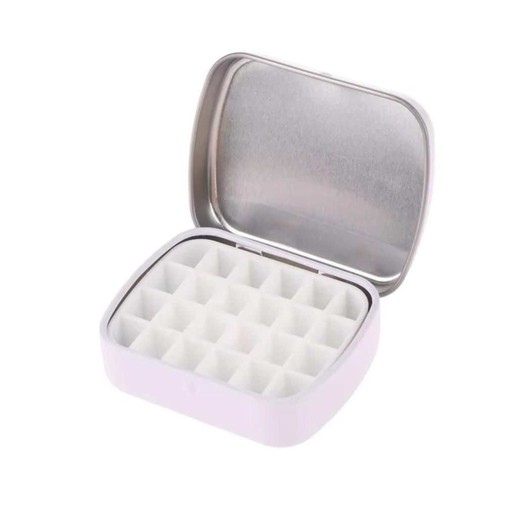12/24 Grids Empty Watercolor Tin Box Mini Watercolor Paint Palette Watercolor Tin Box Art Supplies