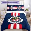Guadalajara 3pcs Bedding Set Duvet Cover Closure Includes 1 Duvet Cover & 2 Pillowcases for All Seasons Bedroom Home Dorm Decor