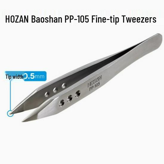 Baoshan Япония Пинцет из нержавеющей стали серии PP (845)