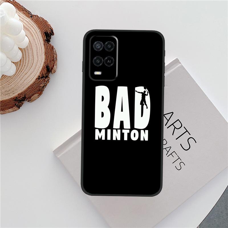 Чехол для телефона Oppo A15 A80 A60 A40 A94 A54 A98 A78 A18 A38 A58 A16 A76 A96 A17 A77 A74 A57S с рисунком воланчика для бадминтона