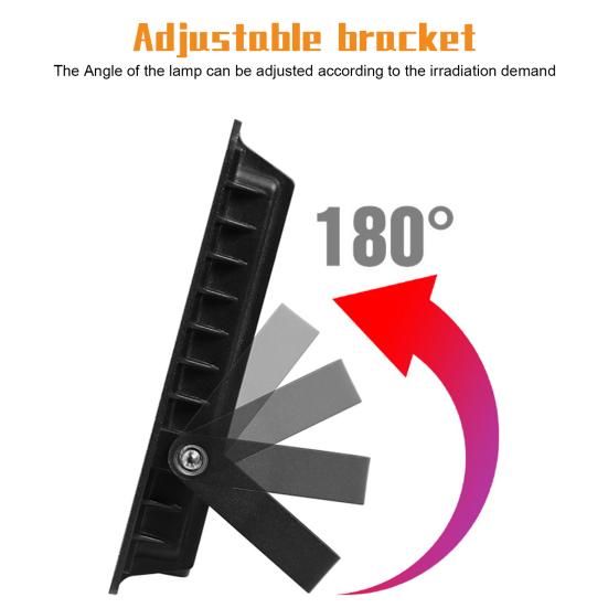 Практичный светодиодный прожектор высокого цвета, устойчивый к коррозии, 120 градусов, уличный прожектор с защитой от протечек для сада