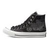 Converse Chuck Taylor All Star Холщовые Нескользящие Прочные Высокие Кеды для Скейтборда Унисекс Кроссовки Черные Белые 147122C