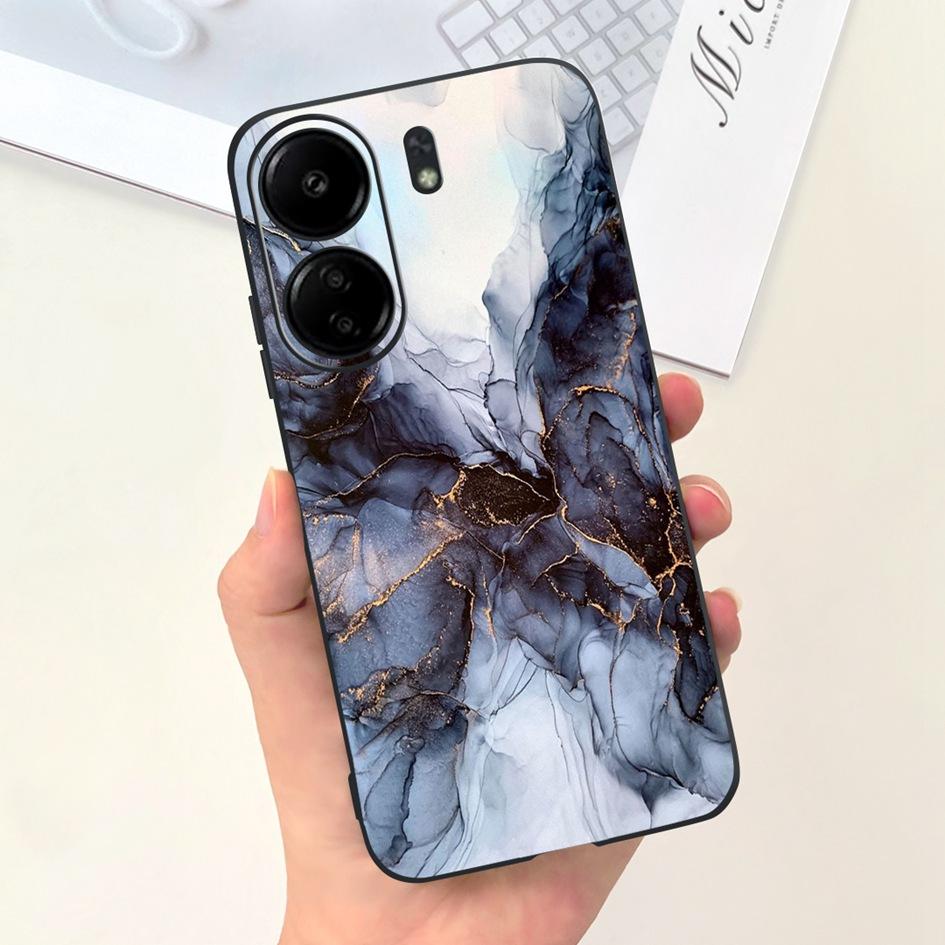 Для Xiaomi Redmi 13C 2023 Чехол Модный Космический Узор с Луной Capa Тонкий Мягкий Силиконовый Чехол Для Xiaomi Redmi 12C Coque Чехол Redmi13C