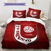 1946 Sarajevo FC Pattern Bedding Home Decoration Birthday & Festival Gift (1 * duvet cover + 2 * pillowcase, without core)