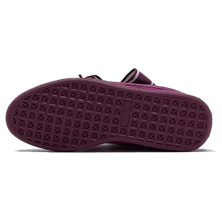 (WMNS) PUMA Suede Heart Satin 2 'Dark Purple' Women's 364084-02