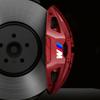 6 шт. Наклейка на тормозной суппорт автомобиля Термостойкая 3D-наклейка Декаль Для BMW M4 M8 5 серии E39 E60 E61 F10 F11 F07 G30 G31 G15 Z4 E89