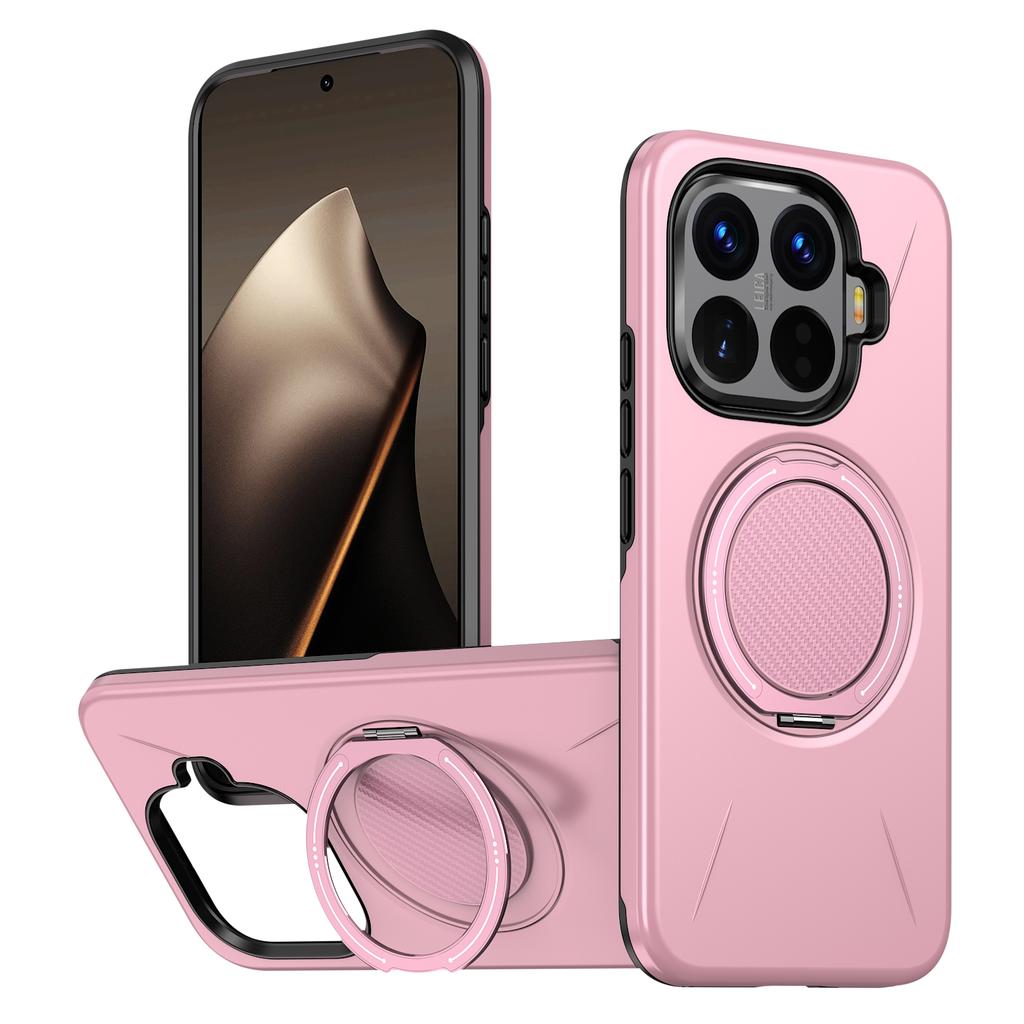 Противоударный чехол-броня для Xiaomi 15T Pro, магнитный металлический кольцо-подставка, вращающийся на 360°, чехол для Xiaomi 14T Pro 17 Pro Max