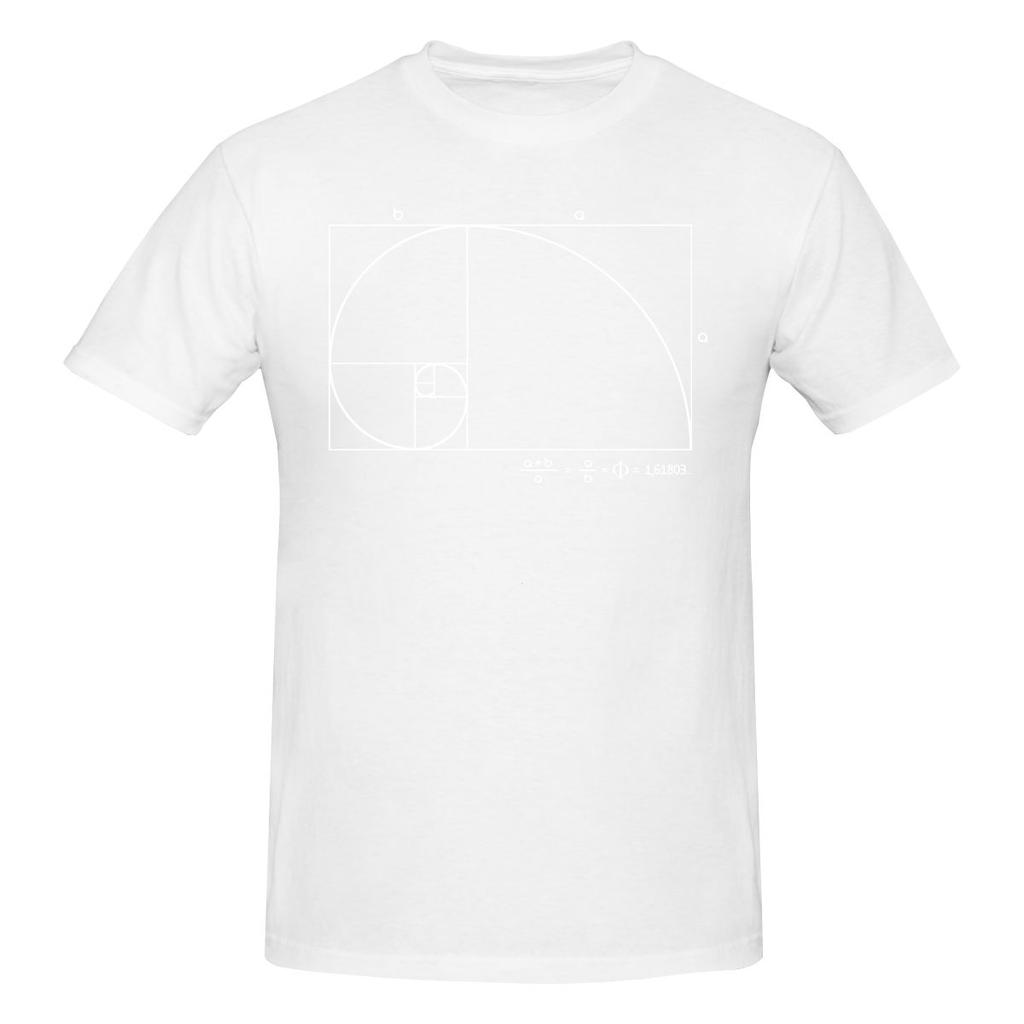 Fibonacci Golden Ratio Not Fading Tshirt Sweetcool Girlish Feeling Basic Versatile Tshirt
