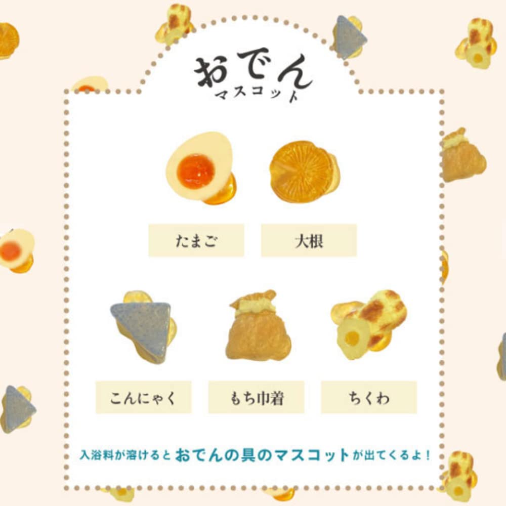 Из Nol Corporation Oden Bath Ball Персонаж Мяч для ванны с талисманом 60 г Игрушка Бомбочка для ванны Товары для ванны Газированные напитки Девочки Мальчики Детские сады Начальная школа