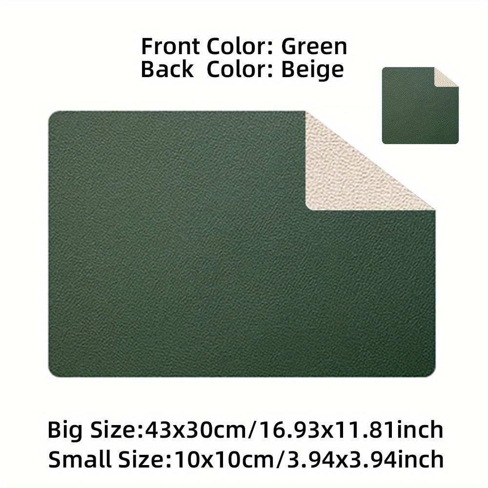 Коврик для столовых приборов кожаный домашний двухсторонний прямоугольный изолированный коврик для стола ресторанный отель западный коврик для еды водонепроницаемый коврик для стола