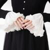 Elegant Shirt Fake Cuffs for Womens Blouse Wrist Warmers Summer Dress Sleeve Fake Cuff Sweater Extension Wristband