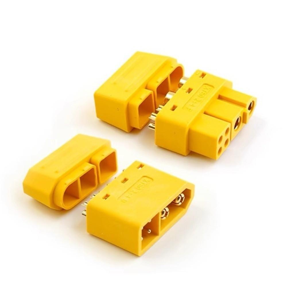 Gold Plated Li-Battery Connector High Current XT60(2+4)-F New XT60(2+4)-M RC Accessories