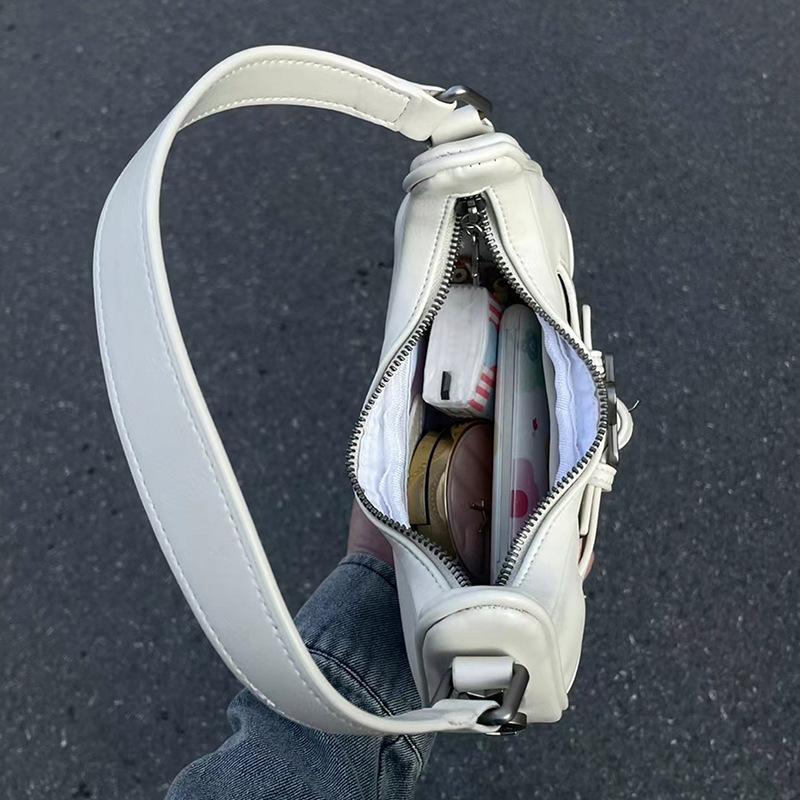 Летняя американская сумка-подмышка с пятиконечной звездой, женская сумочка в стиле миллениалов, нишевая дизайнерская сумка через плечо