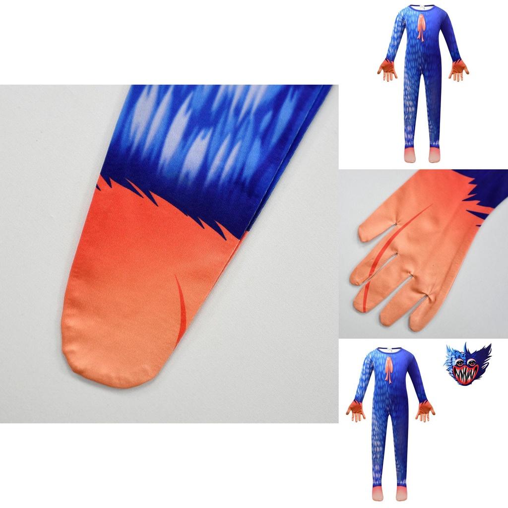 Очаровательный боди-комбинезон Хагги Вагги для детского косплея и переодевания