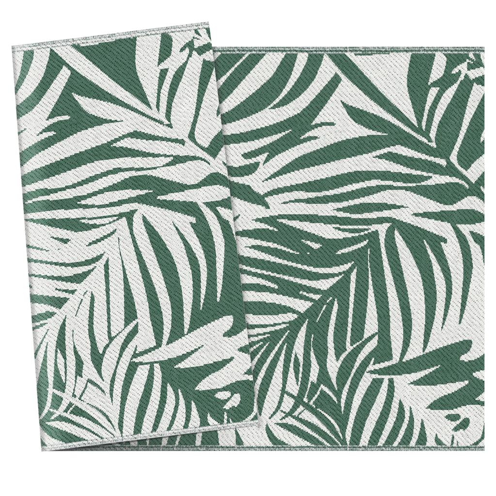 Reversible Outsunny Коврик для улицы для автодома, 1,5 x 2,4 м, Напольный коврик для патио, Водонепроницаемый коврик из пластиковой соломы для сада, террасы, пикника,