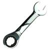 Short Handle Ratchet Wrench Reversible Combination Single Wrench 8-18mm Ratchet Socket Wrench Replacement Easy To Use