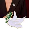 Unique Cartoon Styles Peace Dove Brooch Friendship Symbol Suitable for Fashion Enthusiasts Enhancing Outfit Charm